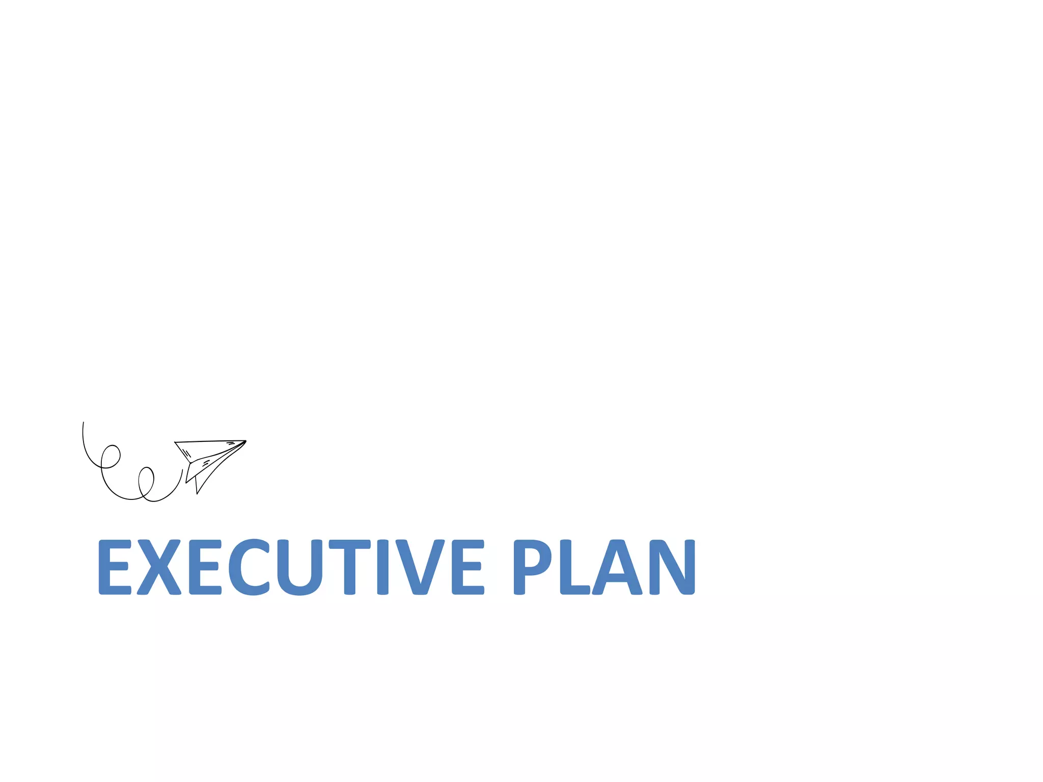 EXECUTIVE	PLAN
 