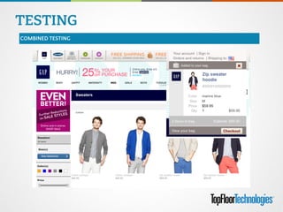 TESTING
COMBINED TESTING
 