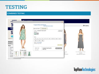 TESTING
COMBINED TESTING
 