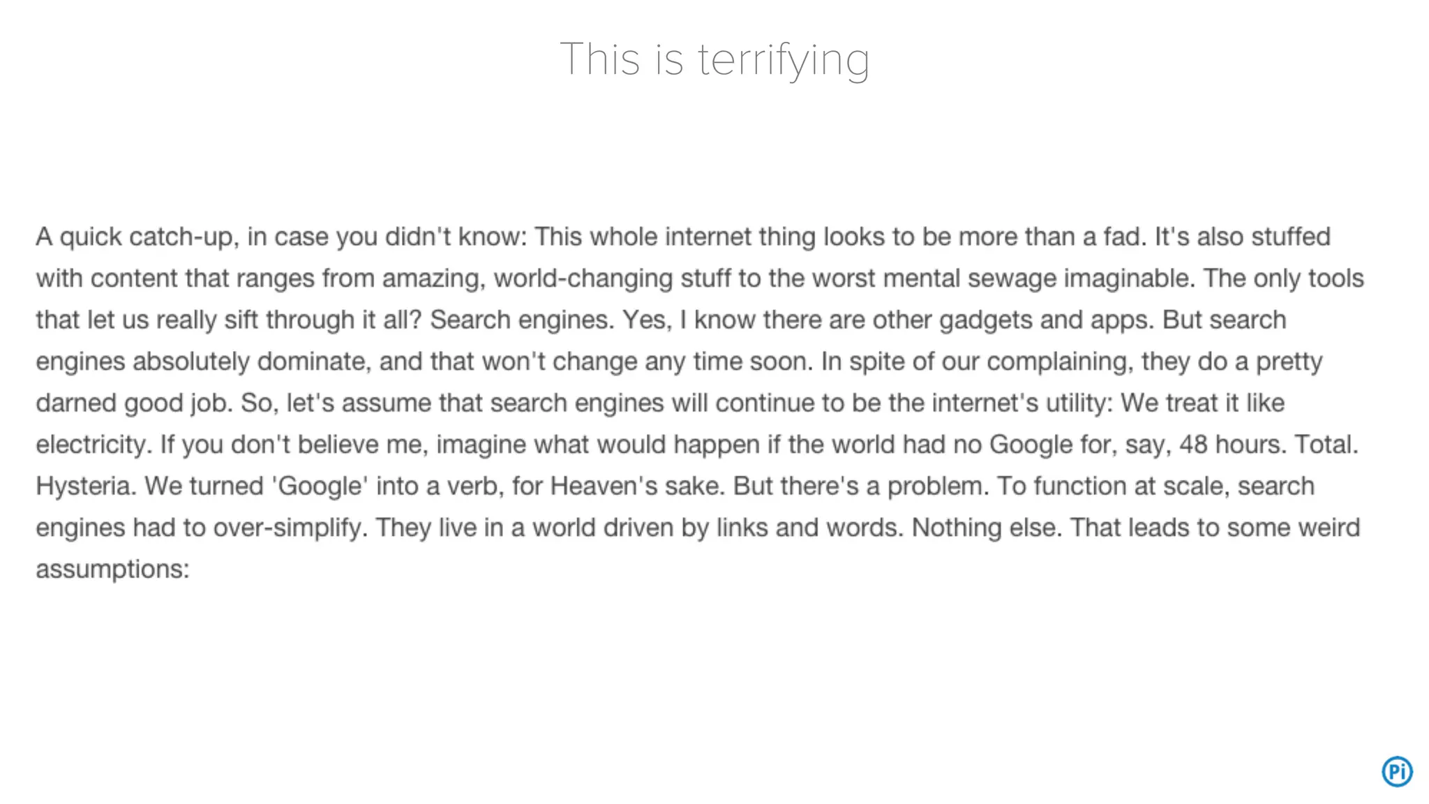 Max 5 lines/paragraph (I prefer shorter)
 