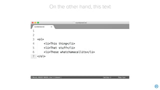 Looks like this on a web page
 