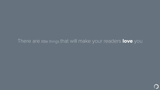 You can still do a few little things
 