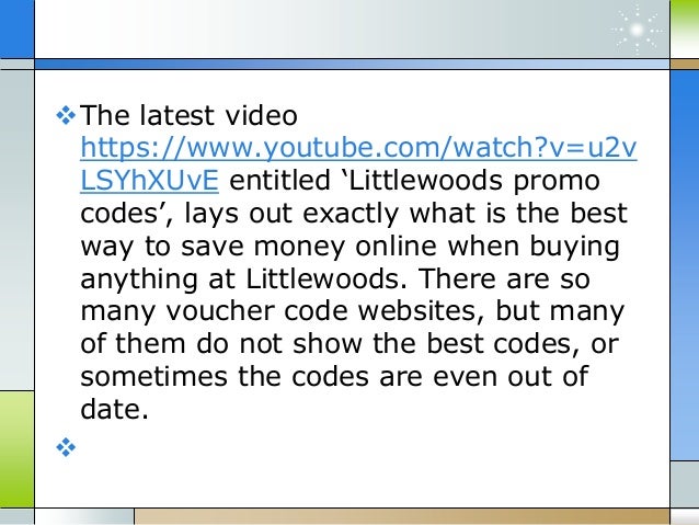 littlewoods new customer code