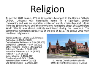 Economía:
La República de Lituania es un país con un reducido riesgo político y
económico, y con una tasa de crecimiento que se sitúa entre las más altas de
Europa. En la actualidad la República de Lituania tiene un alto nivel de vida
como cualquier nación moderna, y tras un siglo de inestabilidad económica
como consecuencia de distintos conflictos bélicos y a la ocupación soviética,
el país báltico ha entrado a formar parte del club de los países desarrollados
según el Fondo Monetario Internacional.
 