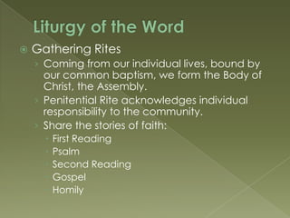 Liturgical ministry training | PPTX