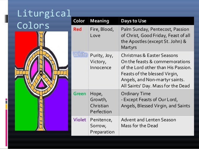 Featured image of post Liturgical Colors For Jan / White can be replaced by silver.