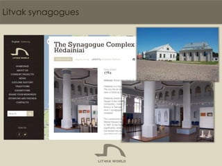 Litvak synagogues

 