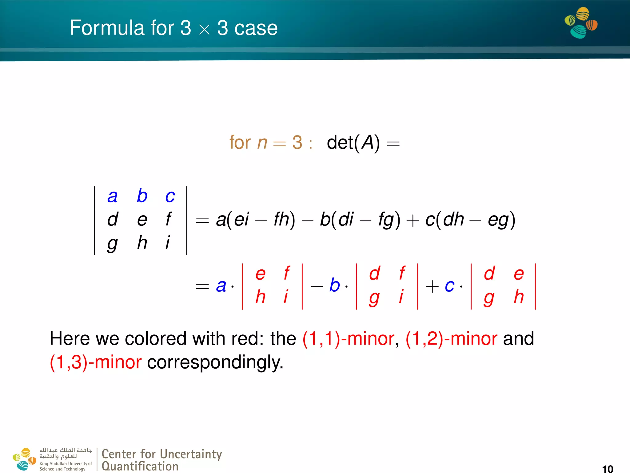 Matrix determinant | PPT