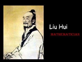 LiuHui Liu Hui Mathematician 
