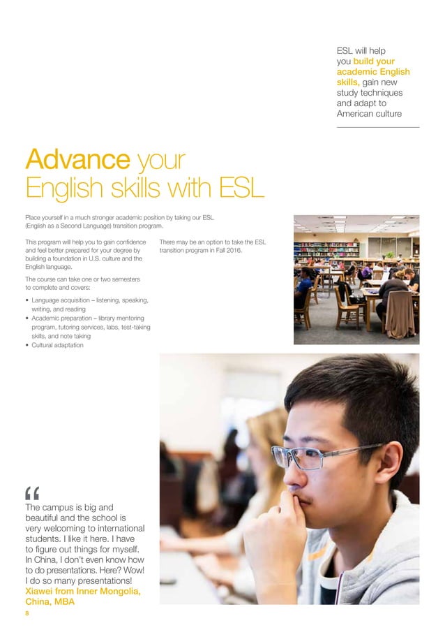 Long Island University post brochure PDF