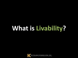 What is Livability? 