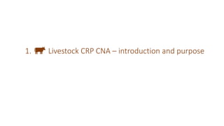 Livestock CRP capacity needs assessment: Summary of 2017 country needs assessments (CAN) conducted in Ethiopia, Nicaragua, Tanzania, Tunisia and Uganda