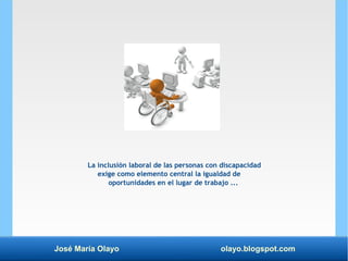 Empleo y discapacidad. Responsabilidad social empresarial. | PDF