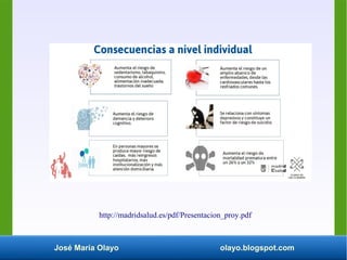 José María Olayo olayo.blogspot.com
http://madridsalud.es/pdf/Presentacion_proy.pdf
 