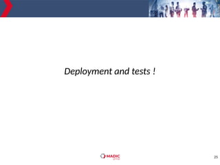 25
Deployment and tests !
 
