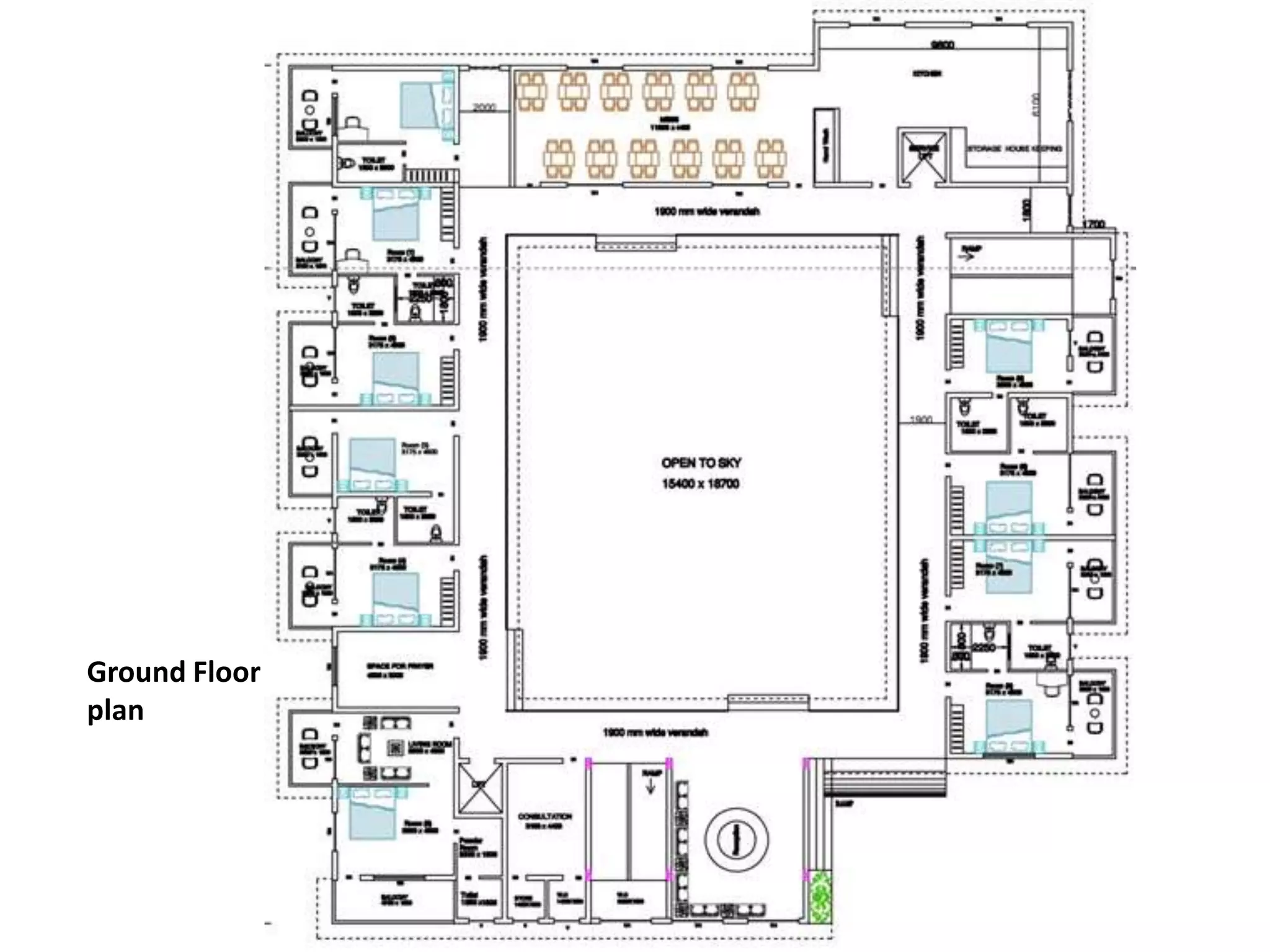 Ground Floor
plan

 