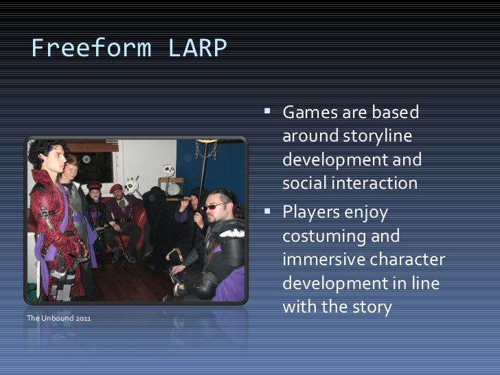 Live action role playing by James Layton