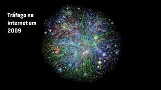 Tráfego na
internet em
2009
 
