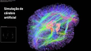 Simulação de
cérebro
artificial
 