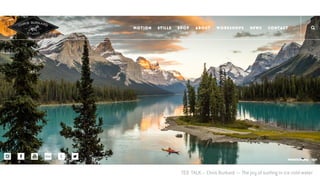 TED TALK :: Chris Burkard — The joy of surfing in ice cold water
 