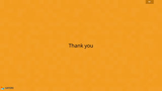 SATORI
Thank you
54
 
