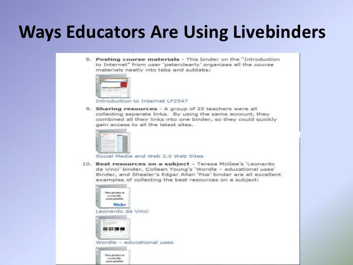 Livebinders presentation2