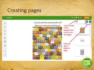 Creating pages
 