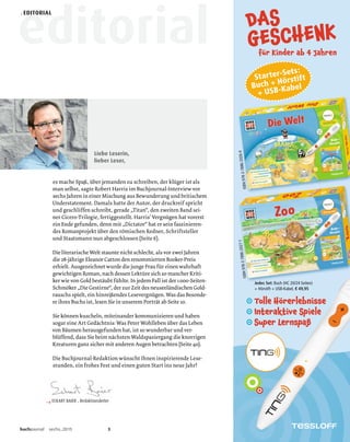 Starter-Sets:
Buch + Hörstift
+ USB-Kabel
Jedes Set: Buch (HC 20/24 Seiten)
+ Hörstift + USB-Kabel, € 49,95
ISBN978-3-7886-2027-1
ISBN978-3-7886-2026-4
 