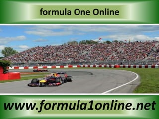 formula One Online
www.formula1online.net
 
