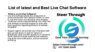 Live Chat Softwares.pptx