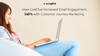 How LiveChat Increased Email Engagement
360% with Customer Journey Marketing
 