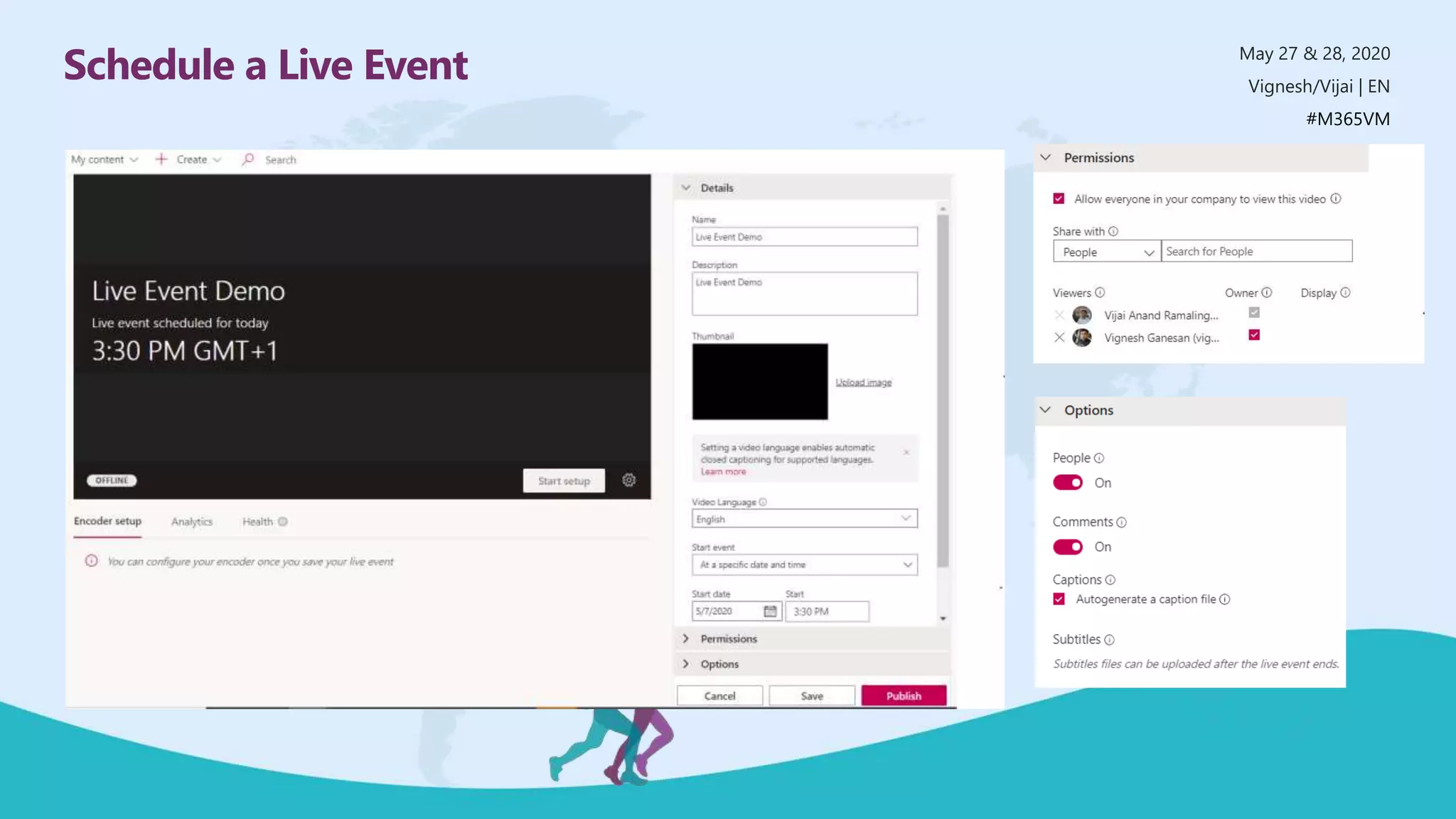 Live events in Microsoft Teams , Yammer and Stream When to use what PPT
