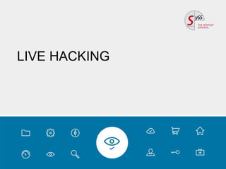 Page 1SySS GmbH14/06/16
LIVE HACKING
 