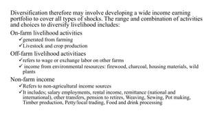 Types Livelihood livelihood chapter one.pptx