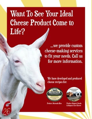 Lively Run Dairy Product Catalog 