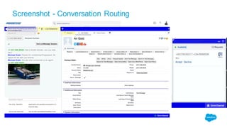 Screenshot - Conversation Routing
 