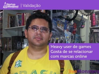 Vencedor Startup Weekend São Paulo Universitários 2013 - liveMonsters