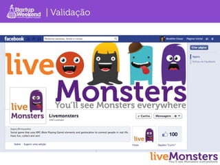 Vencedor Startup Weekend São Paulo Universitários 2013 - liveMonsters