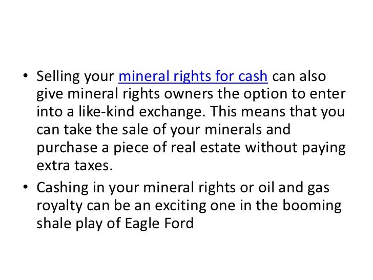 Live Oak County, Texas Mineral Rights