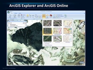 ArcGIS Explorer and ArcGIS Online
 