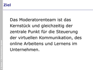 Verzahnung von internen und externen Experten 