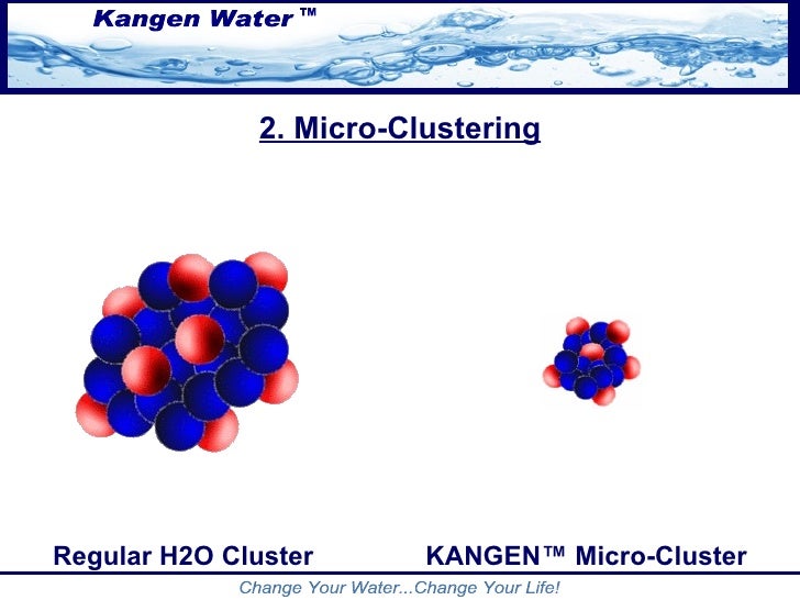 microcluster kangen water