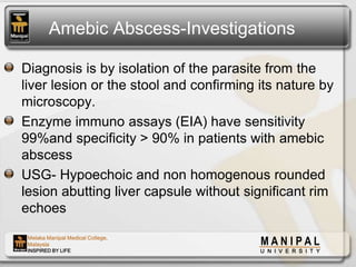 Liver abscesses& tumors | PPTX