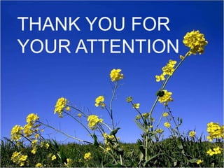 THANK YOU FOR
YOUR ATTENTION
 