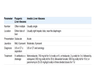 Liver Abscesses Algorithm Liver abcess | PPTX