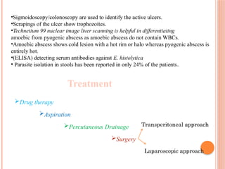 Liver abscess. Briefly explained including new techniques of management ...