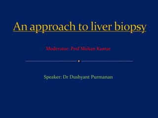 Moderator: Prof Mohan Kumar
Speaker: Dr Dushyant Purmanan
 