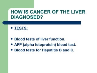 Liver Cancer Eng | PPT