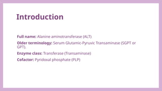 Liver Enzymes: Roles, Patterns, and Interpretation .pptx