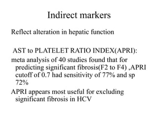 Liver fibrosis | PPTX